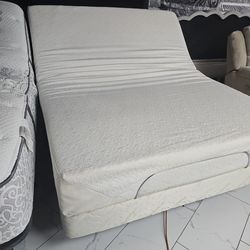 Adjustable Queen Sizes Bed With Mattress