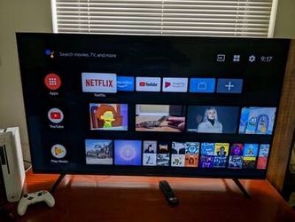 Hisense - 55" Class H65 Series LED 4K UHD Smart Android TV