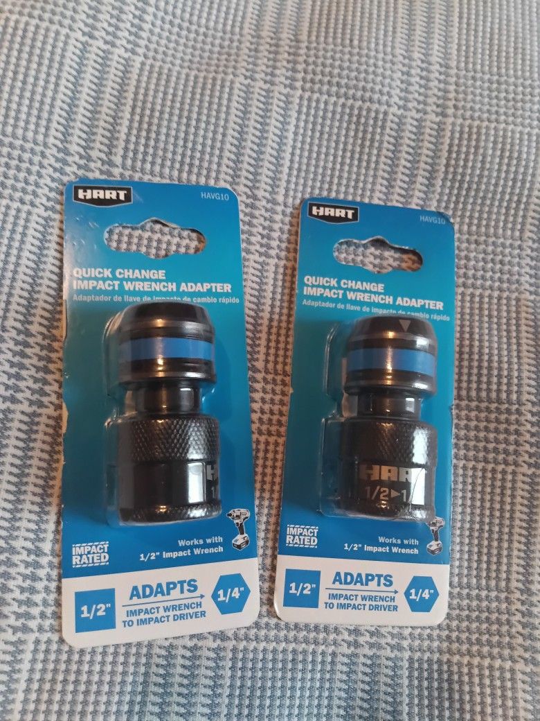 Quick Change Impact Wrench Adapter X2