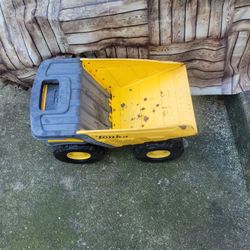 Tonka Large Steel Heavy Duty Toughest Mighty Dump Truck 90667 20"x12