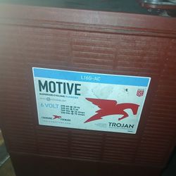 Trojan Motive T-145PLUS 260Ah 6VDC Group GC2H Signature Deep-Cycle Flooded Battery