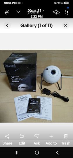 First come first pick up!
Vintage SEGA TOYS Home Planetarium New.
Only 10 dollars!
Incredible deal.