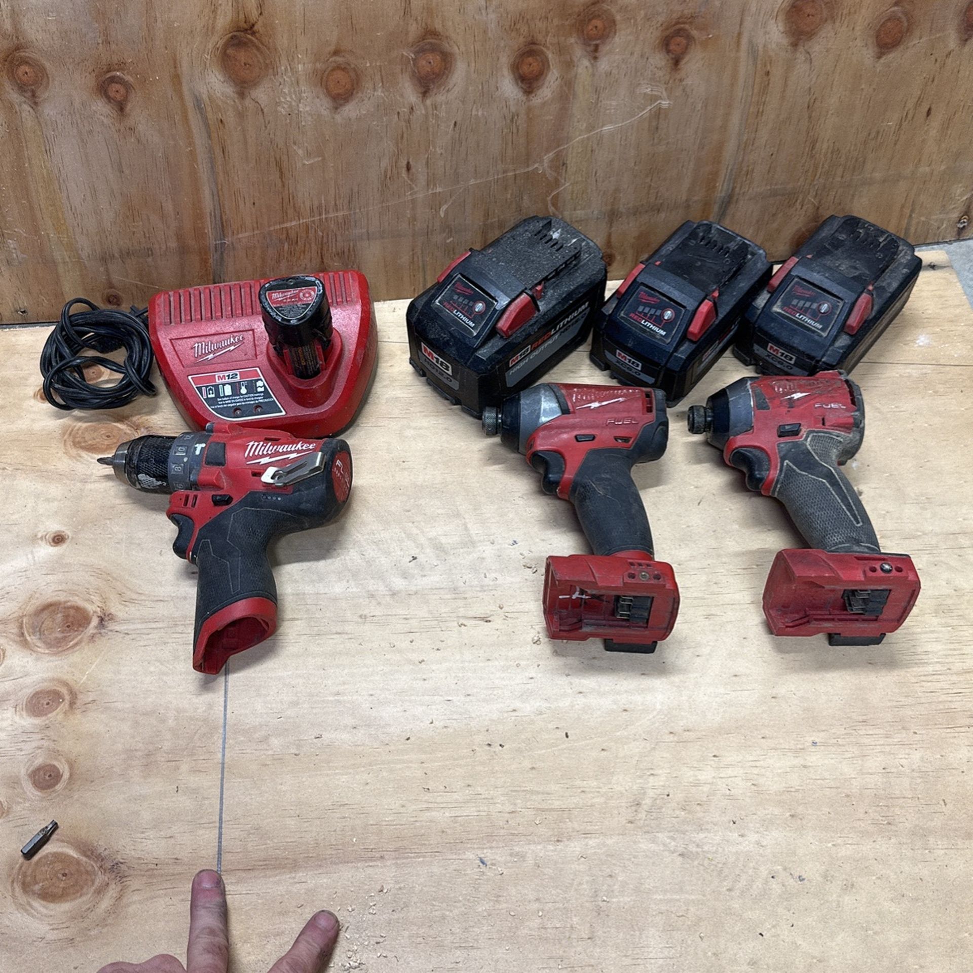 12v And 18v Milwaukee Tools