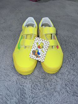 VANS X HARIBO OLD SKOOL HOOK AND LOOP SHOES LIMITED EDITION Size Child 1.5
