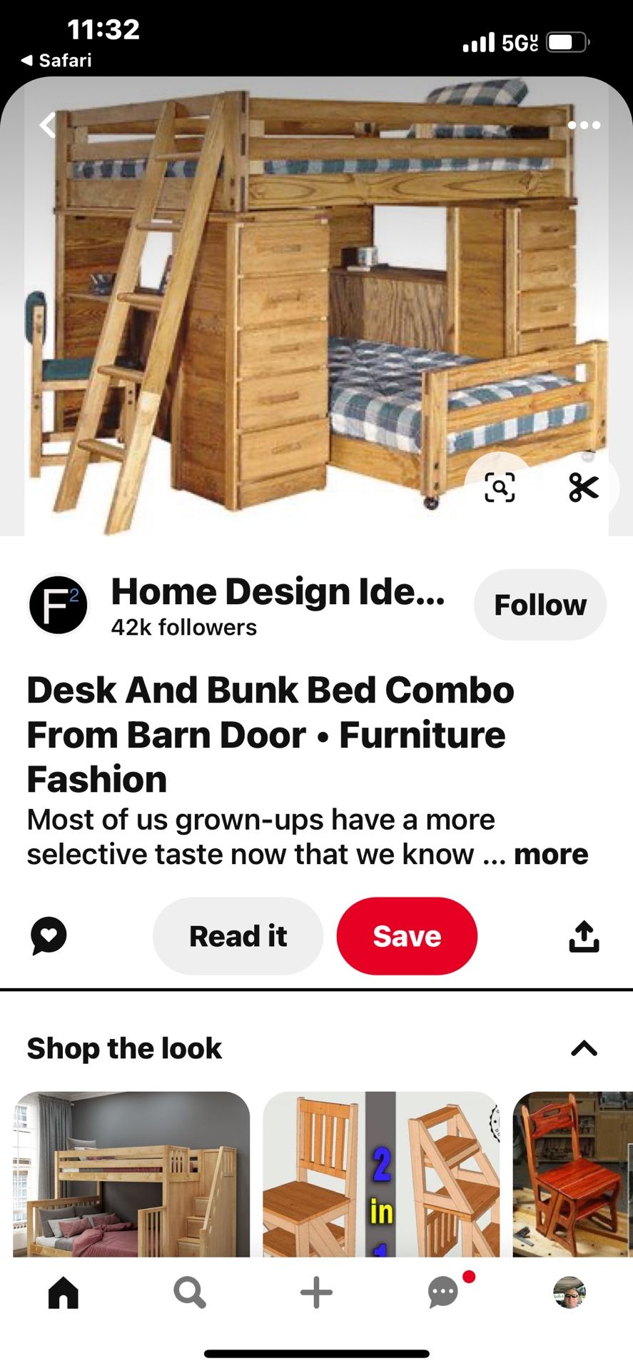 Barndoor Bedzilla Bunkbed Bedroom Set 