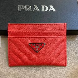 Prada Card Wallet For Both Men And Woman 