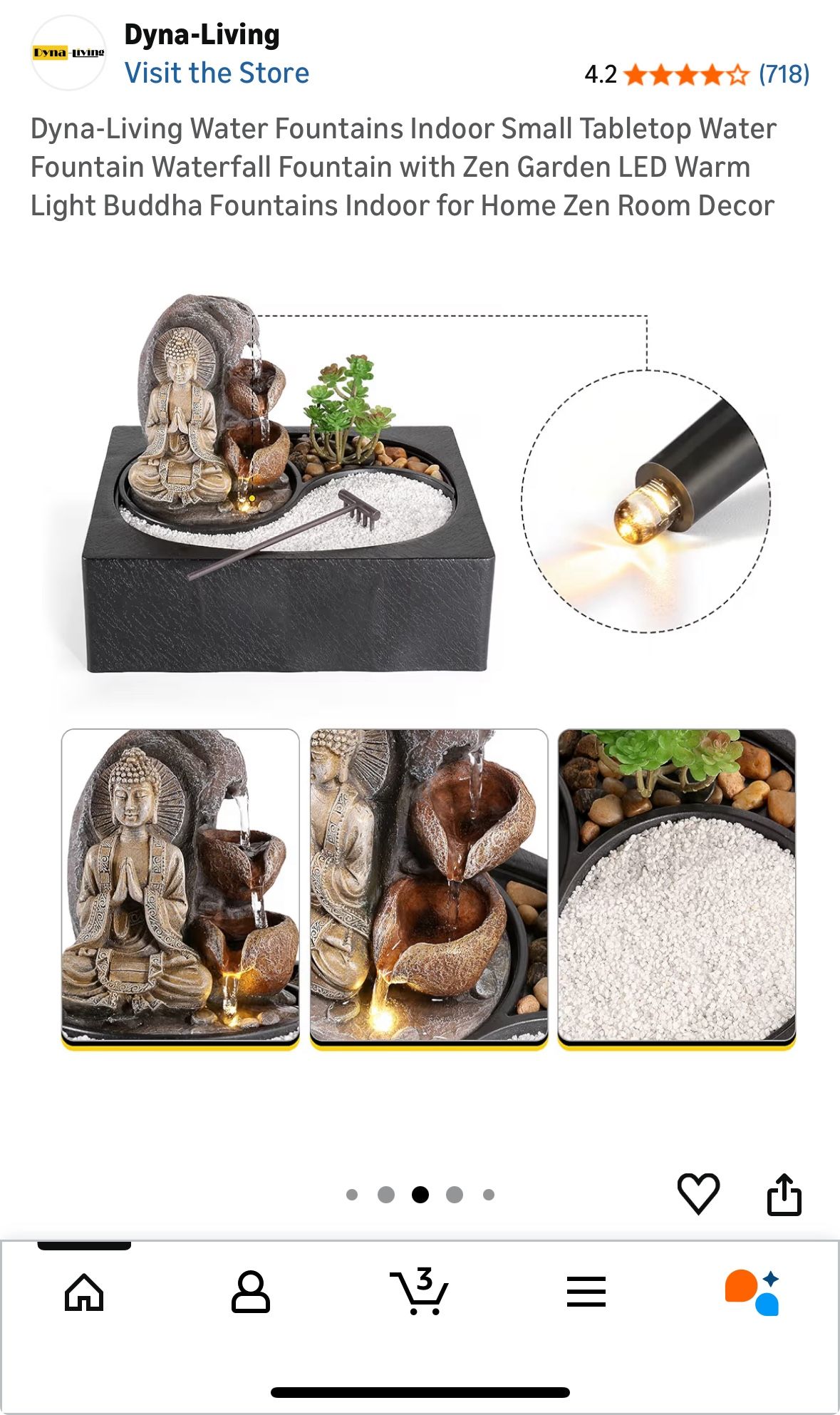 Bhudha Water Fountain