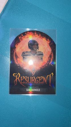 2025 Panini Phoenix Football- Sam Darnold Resurgent Snow Globe SSP