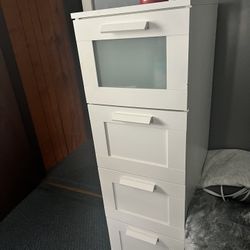Ikea 4-Drawer Tall Chest 