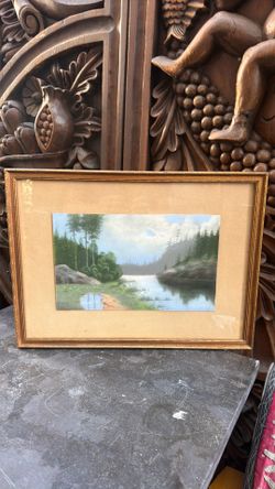 Mid Century watercolors signed by the artist, beautiful scenery