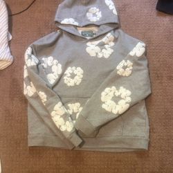 Grey Denim Tears Hoodie 