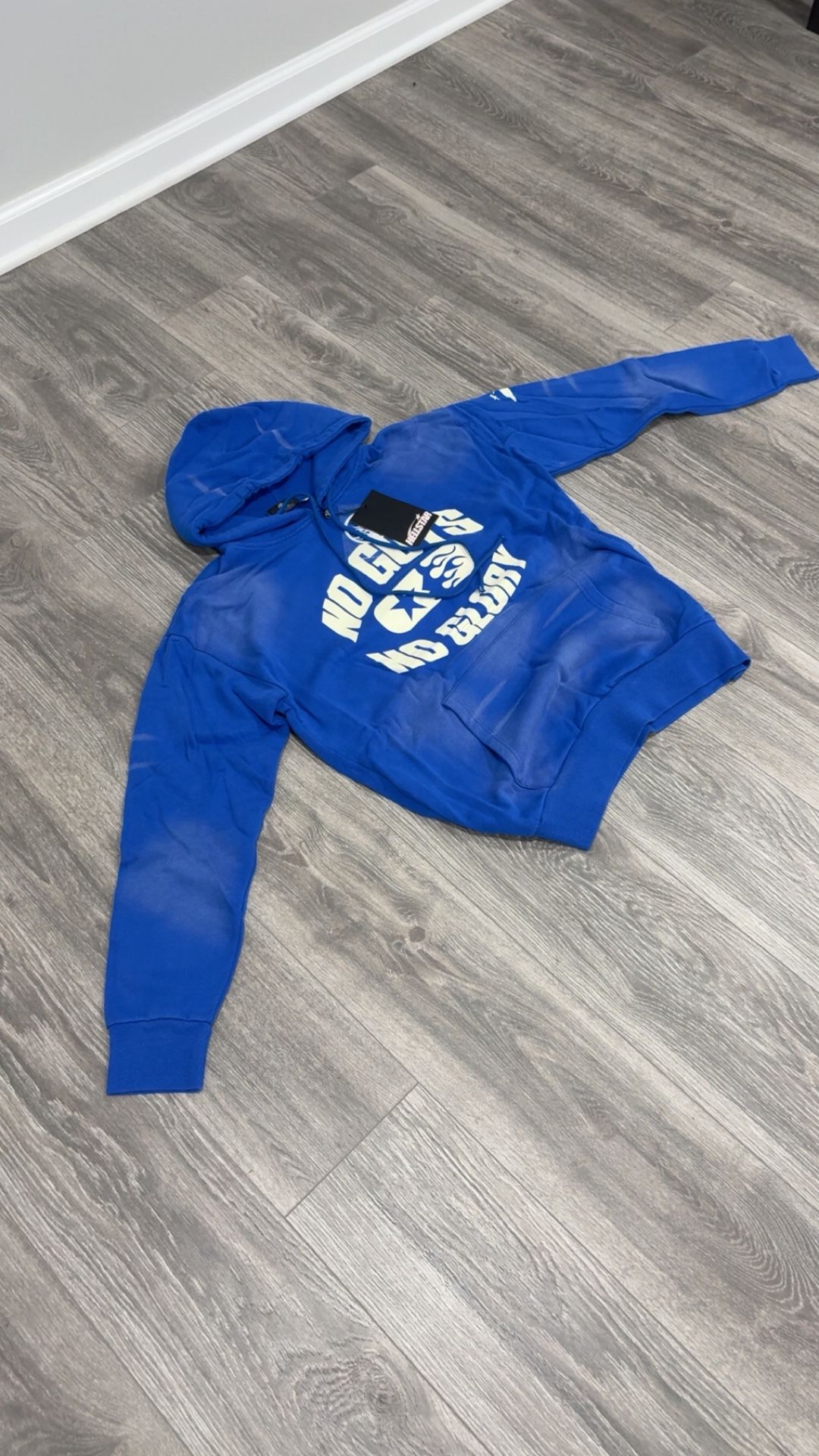 Hellstar Hoodie Blue + Sweats