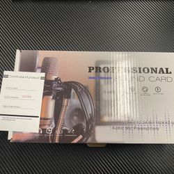 Audio Interface 2 Channels 