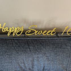Happy Sweet 16 Sign 