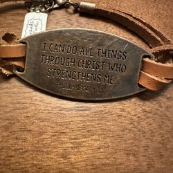 Christian Bracelet – Philippians 4:13 “I Can Do All Things Through Christ”