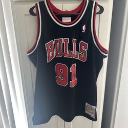 100% Authentic Mitchell & Ness 97-98 Dennis Rodman Chicago Bulls Jersey 48 XL 