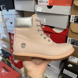 Pink Timberland Boot