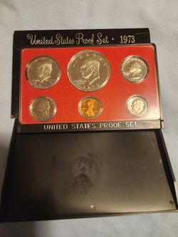 1973-S US Mint Proof Set 6 Coin Set OGP Original Government Packaging