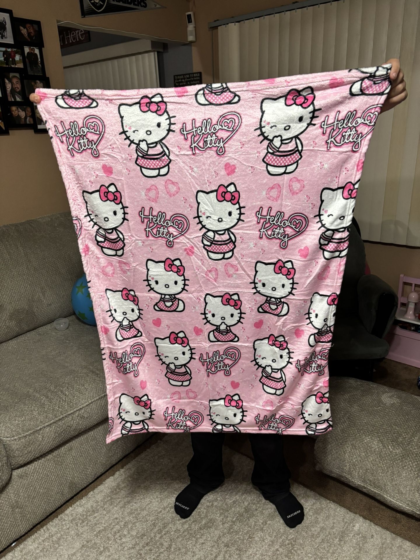 Hello Kitty Baby Blanket