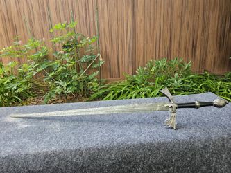 Dark Sister Decorative Sword (w/ Wall Plaque)