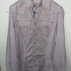 TRUE RELIGION Small Plaid Shirt 