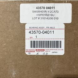 Toyota Tacoma wheel bearing OEM