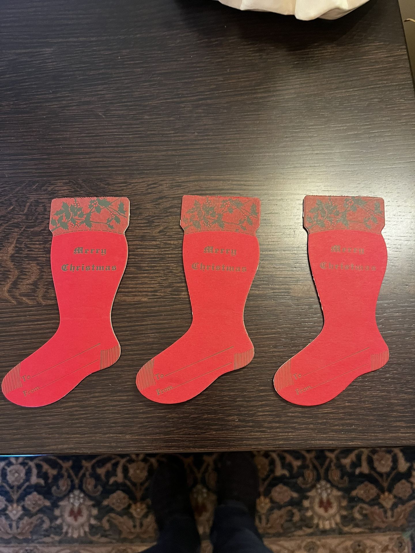 Vintage Bank Dime Holder Christmas Stocking Suburban Savings 