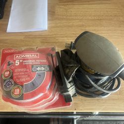 5 Inch Palm Sander With Sanding Pads