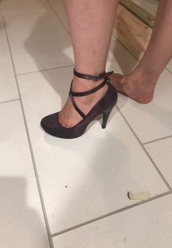 Purple heel