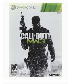 XBOX 360 CALL OF DUTY MW3