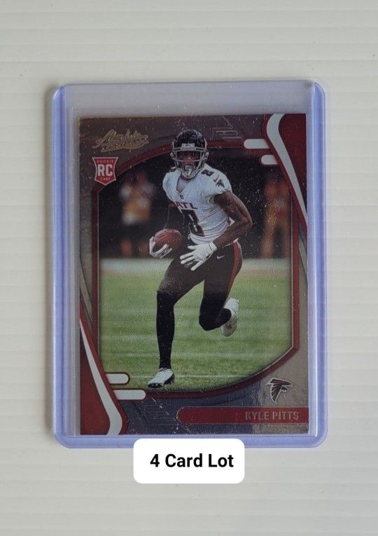 🏈 4 Card Lot - TE Kyle Pitts ROOKIE Cards 