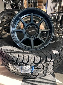 Falcon wheels with Celimo AT 285/70/17 Tacoma 4runner Silverado gmc sierra TUNDRA