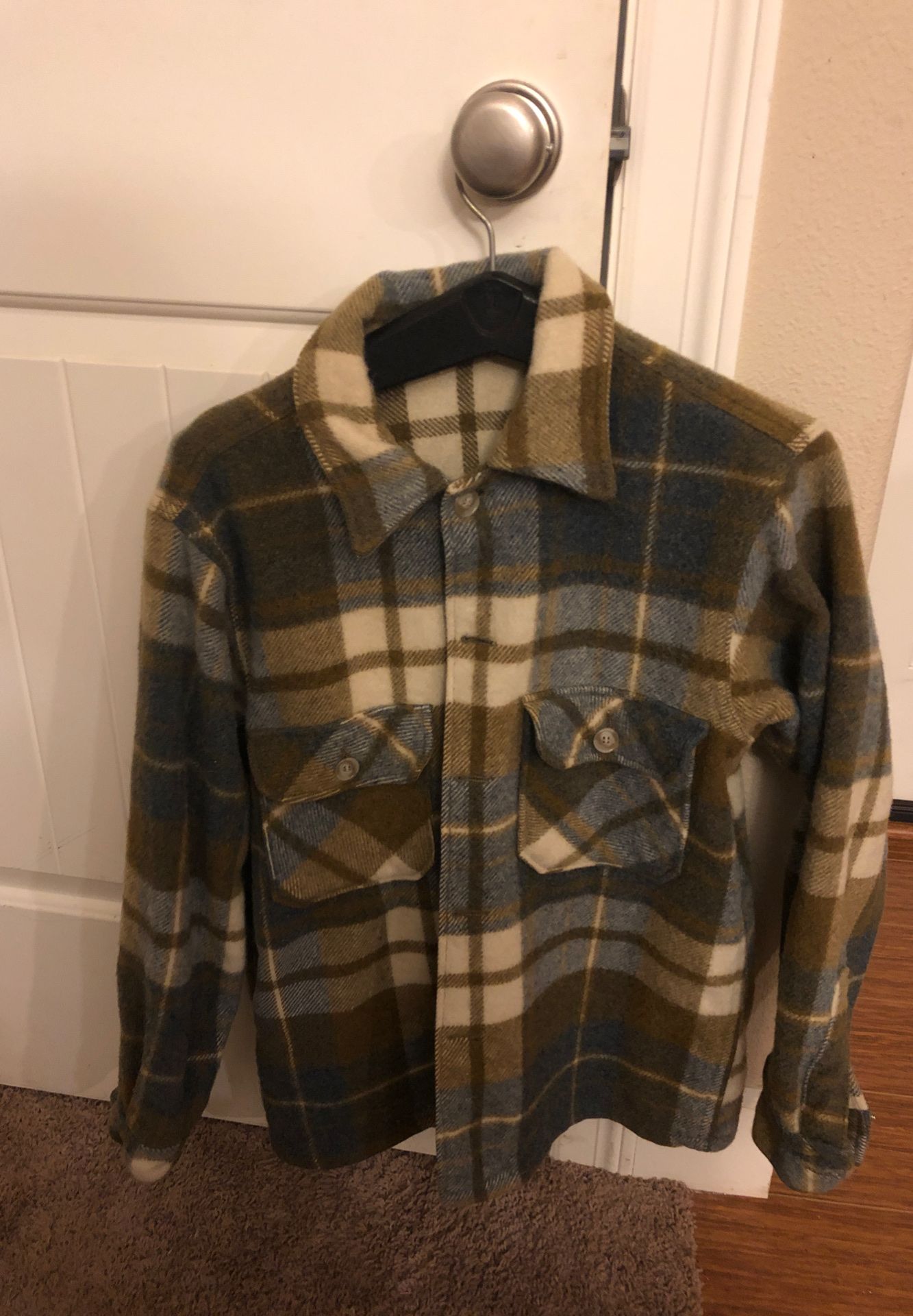 Vintage Woolrich Men’s Coat Wool Size 40
