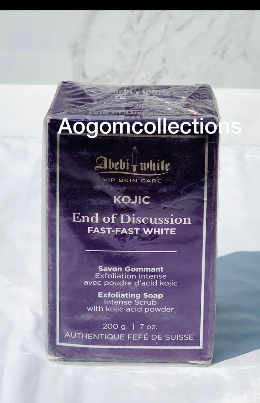  Kojic End of discussion fast-fast white bleaching super action soap 