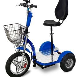 Metallic Blue Scooter - Quantum (Sealed Box)