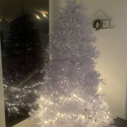 White Christmas Tree