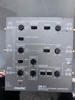 COUSTIC  XM-3e
