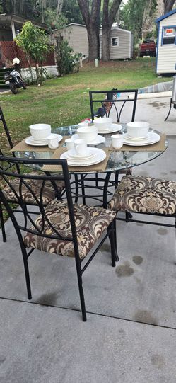 Dining Table and dining ware