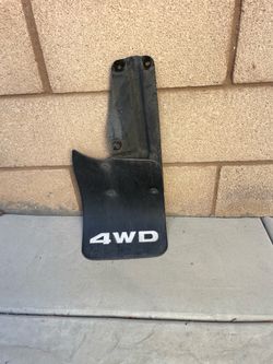 Toyota Mudflap right side only
