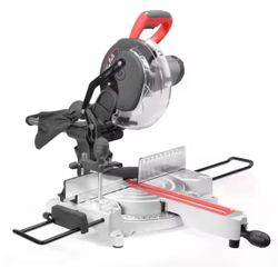 10 in. 110-Volt Corded Single Bevel Sliding Compound Power Compact Miter Saw with Beam Guide50124 Xp