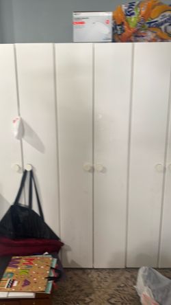 Nursery/garage storage closet