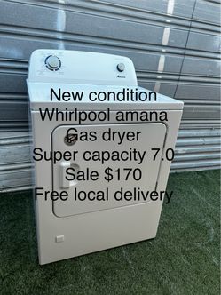 Whirlpool amana gas dryer