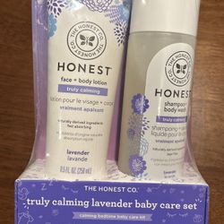 Honest Lavender Lotion and Shampoo+Body Wash Care Kit (4 sets)