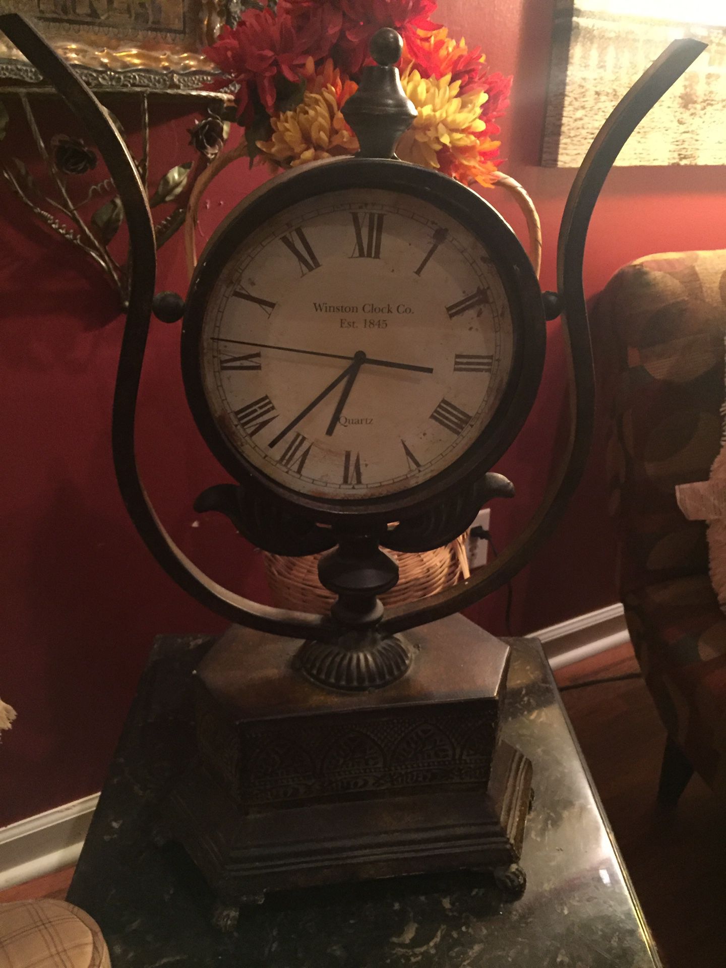 1st Edition— Antique Quartz Clock by Winston Clock Co.
