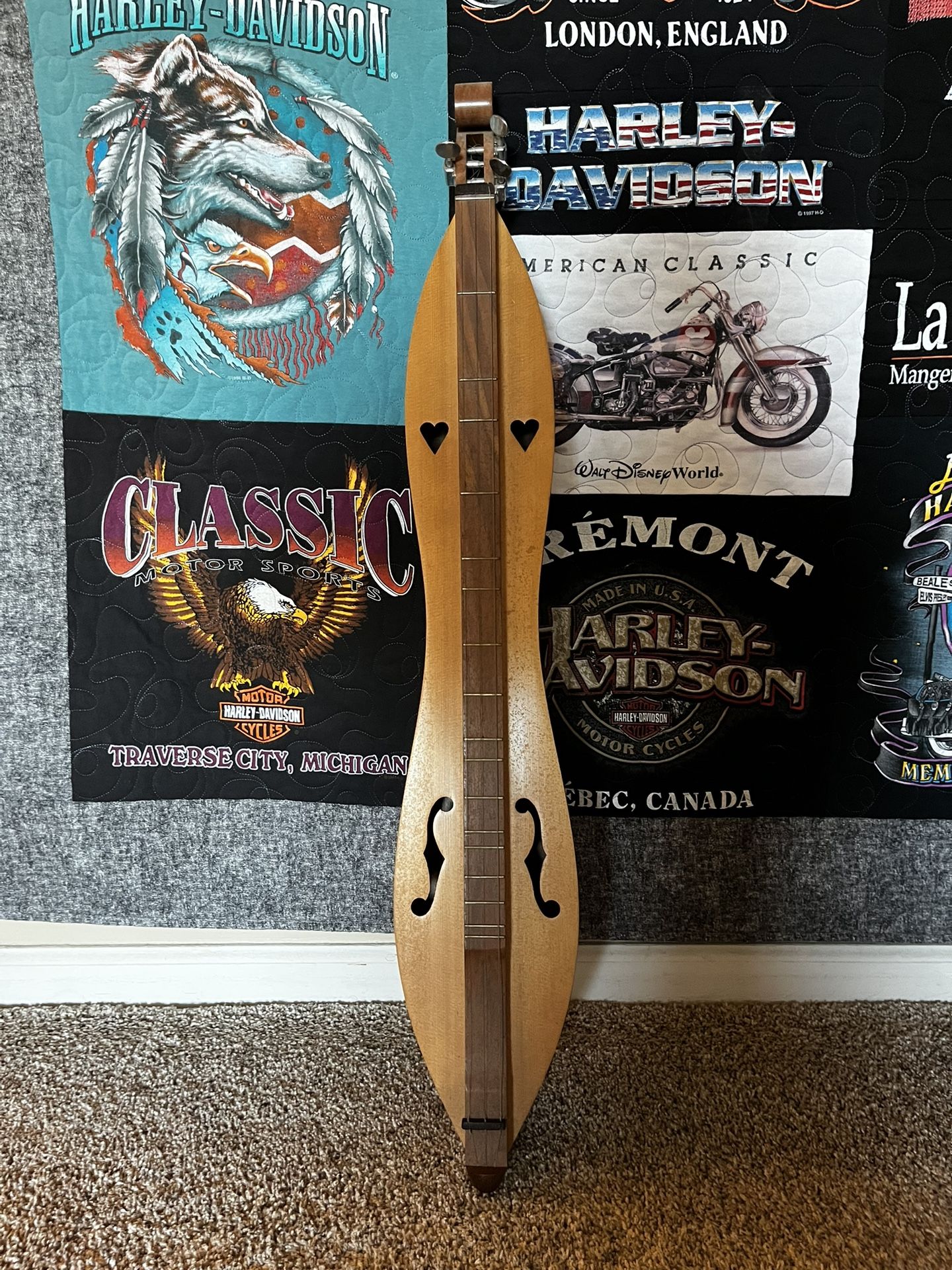 Mountain Dulcimer Three String Handmade 