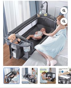 6 in 1 bedside crib and more