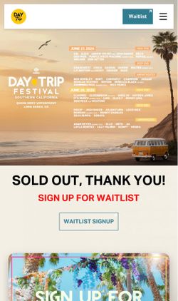DAY TRIP TICKETS