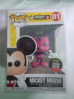 Funko Pop! Disney #01 Mickey Mouse Pink Purple – Funko Shop Limited Edition