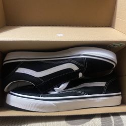Old Sokol Vans Black/white Size 7