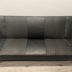 Leather Futon Sofa